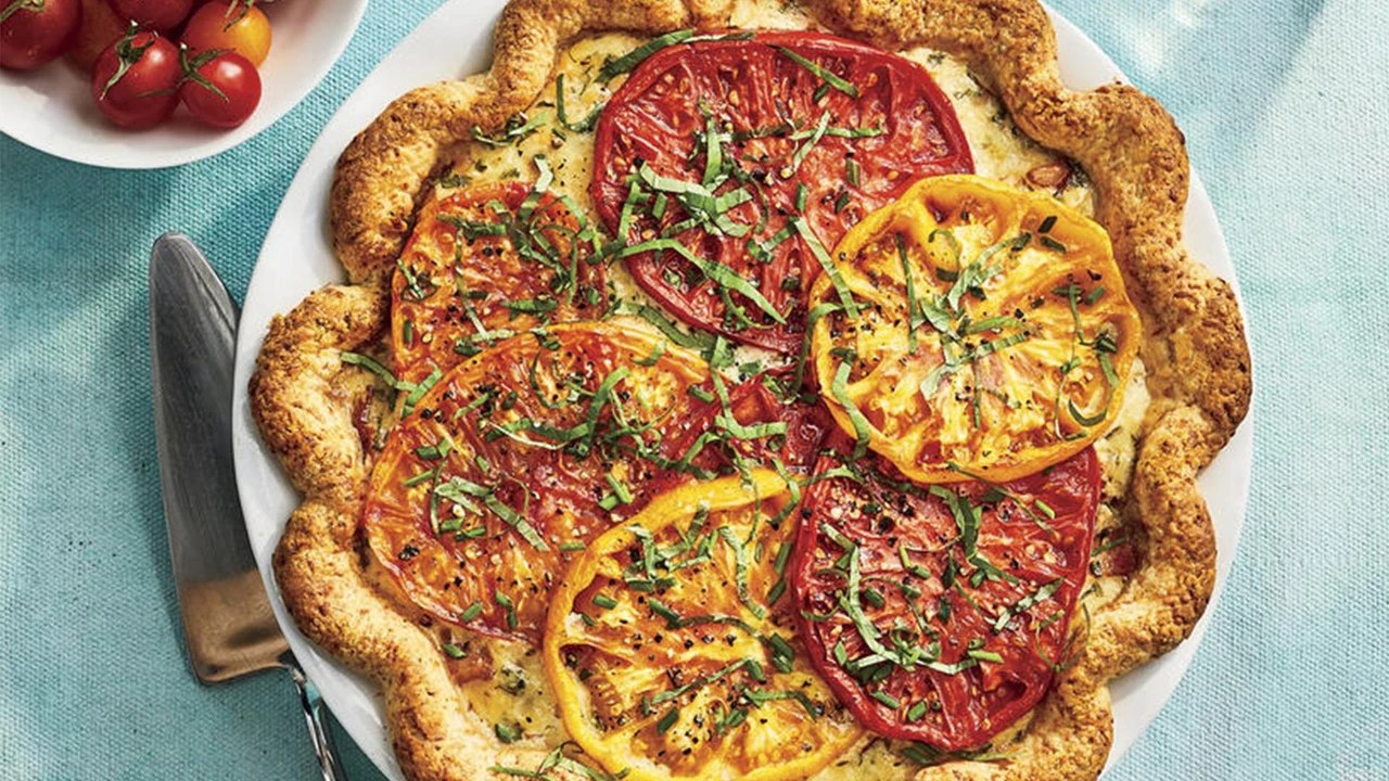 Hagyományos recept a déli Egyesült Államokból – paradicsomos pite